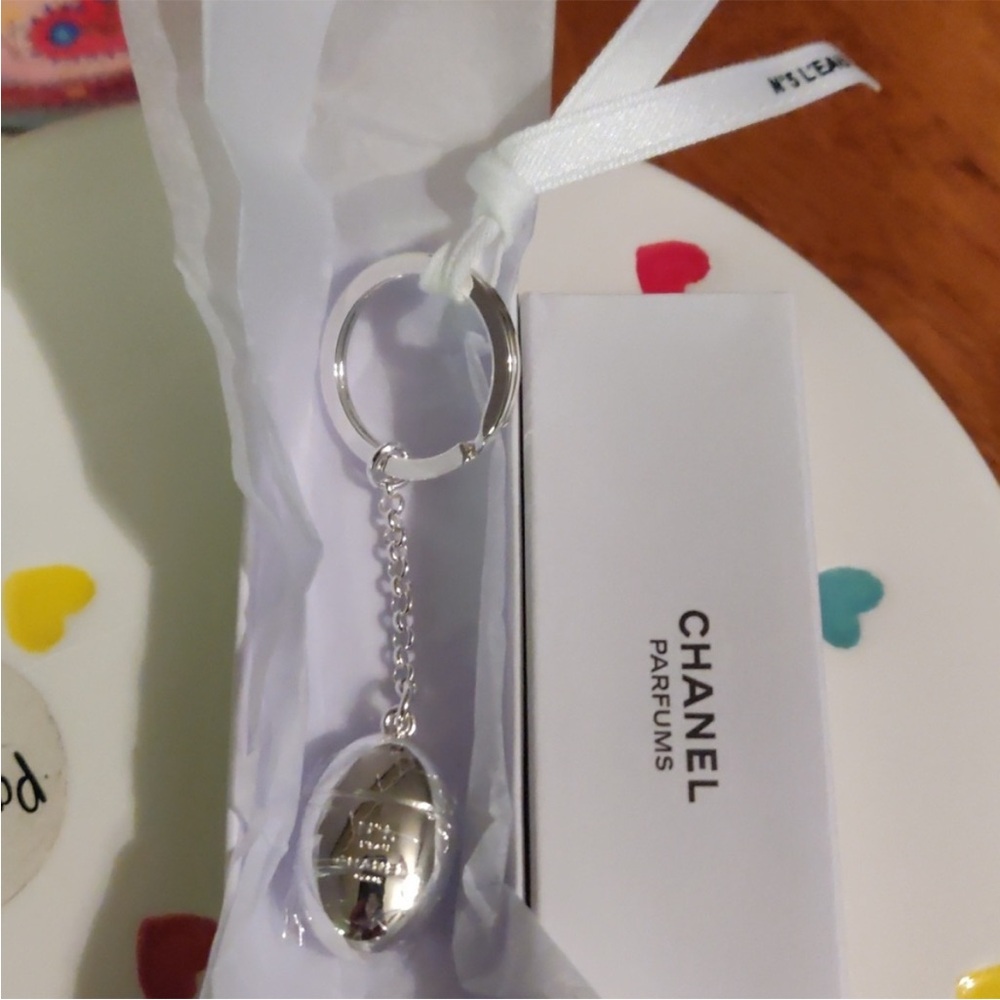 Chanel Silver Keychain - Picture 6 of 9